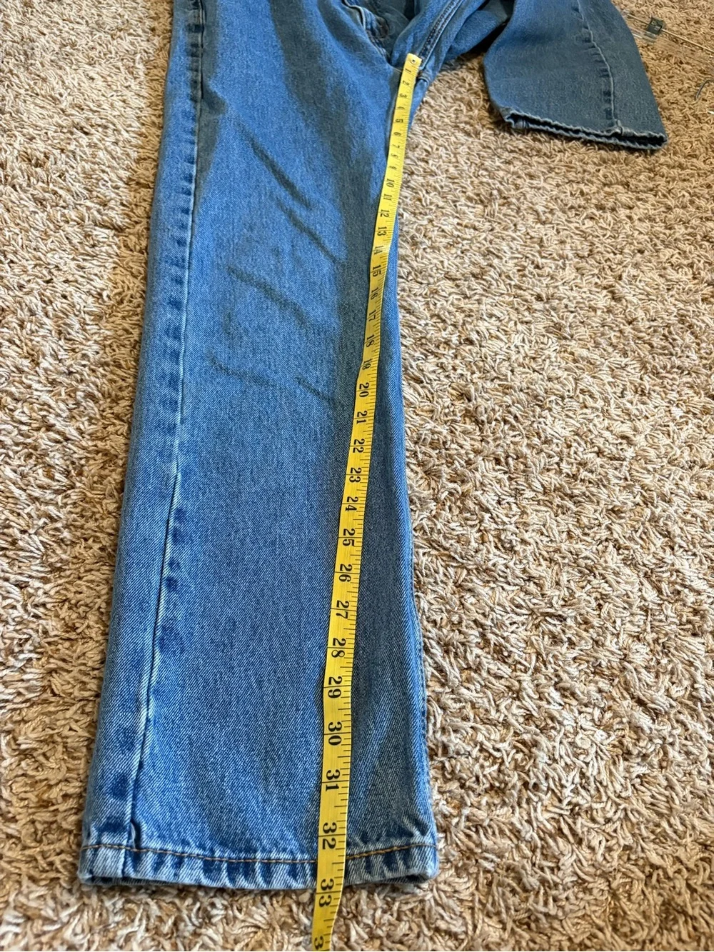 Levi's 505 Regular Fit Men’s Jeans size 31x34.
